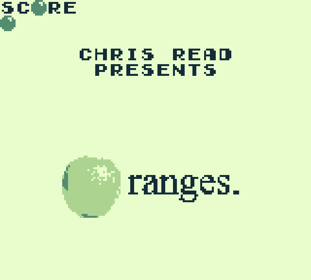 Oranges | Chris&nbsp;Read