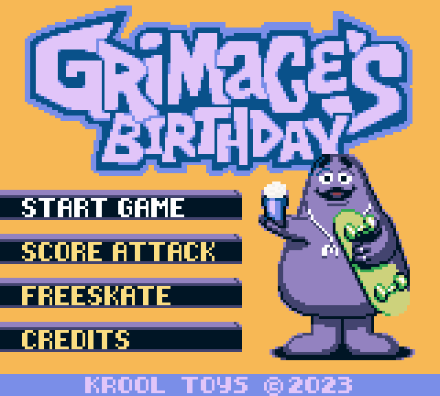 Grimace’s Birthday | Krool&nbsp;Toys