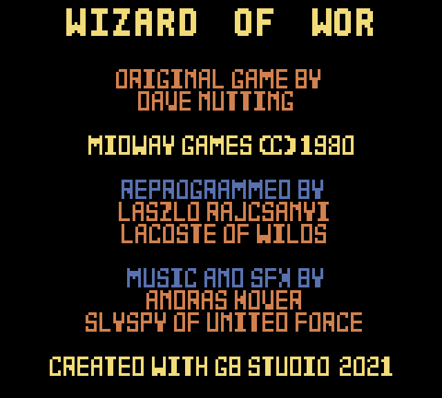 Wizard of Wor | László&nbsp;Rajcsányi