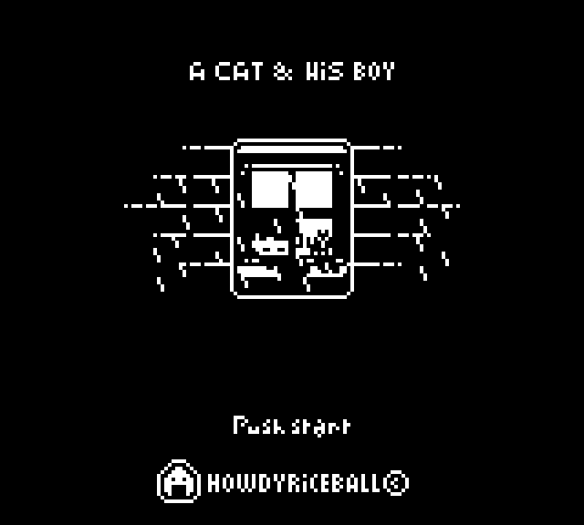 A Cat and his Boy | Howdy&nbsp;Riceball